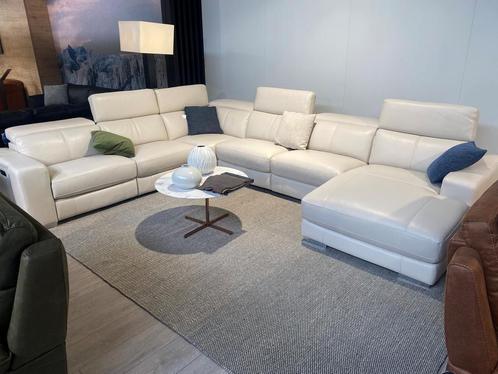 5000m2 stockverkoop van TOPKWALITEIT salons in ECHT LEDER, Huis en Inrichting, Zetels | Zetels en Chaises Longues, Nieuw, Hout