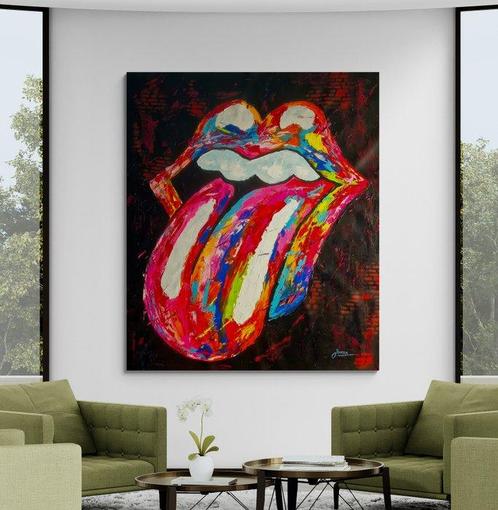 Jovan Srijemac (1962) - Colorful soul of Rock and Roll - XXL, Antiek en Kunst, Kunst | Schilderijen | Modern