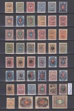 Russische Federatie 1920/1921 - Burgeroorlog. Baron Wrangel., Postzegels en Munten, Gestempeld