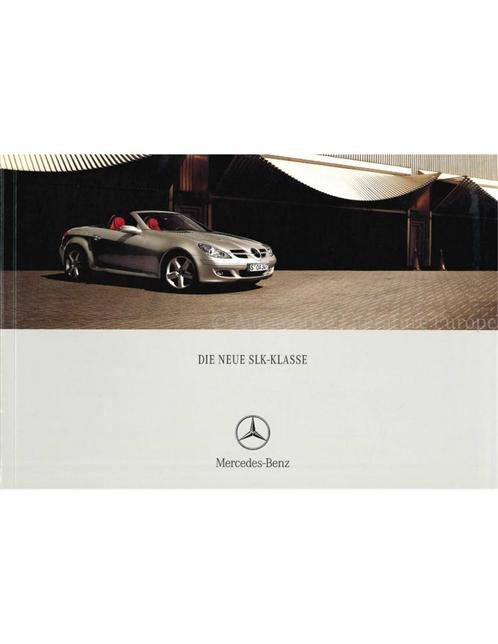 2004 MERCEDES BENZ SLK KLASSE BROCHURE DUITS, Boeken, Auto's | Folders en Tijdschriften
