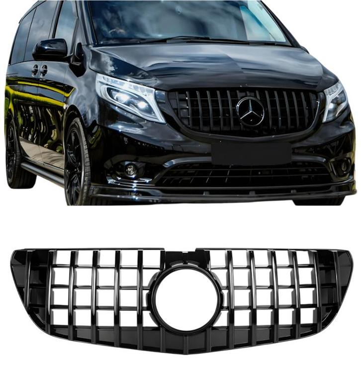 Grill | Mercedes-Benz | Vito 19- 4d bus | W447 | alleen face, Auto-onderdelen, Carrosserie, Nieuw, Mercedes-Benz, Verzenden
