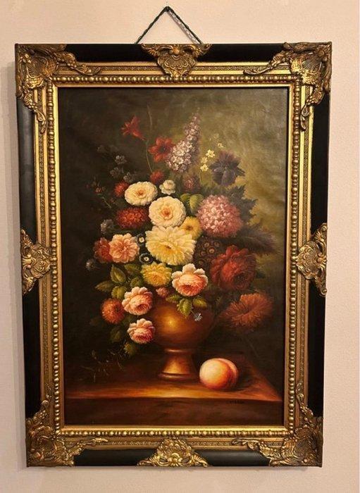 Italiaanse school (XX) - Grande natura morta, Antiek en Kunst, Kunst | Schilderijen | Klassiek
