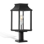 Tuinverlichting Modern Goteborg Sokkellamp Zwart, Tuin en Terras, Buitenverlichting, Verzenden, Staande lamp, 50 tot 250 watt