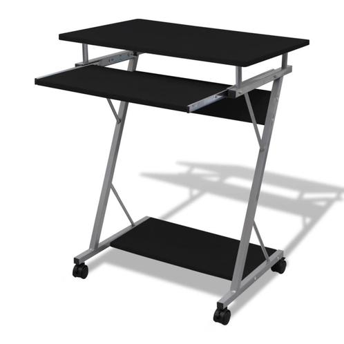 vidaXL Studenten computerbureau 60 x 40 x 74 cm (zwart), Huis en Inrichting, Bureaus, Nieuw, Verzenden