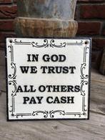 Ornement décoratif - Royaume-Uni - PLAQUE DENTRÉE EN FONTE