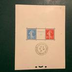 Frankrijk 1927 - Expo van Straatsburg blok met