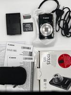 Canon IXUS 185 – Compact 20 MP avec zoom optique 8x + boîte, Audio, Tv en Foto, Nieuw