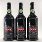 3 Bottles Port Wine: 1995 Dows LBV Port - Colheita Port -, Verzamelen, Wijnen, Nieuw