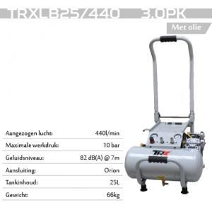 Trx trxlb25-440 compressor voor de bouwplaats - met olie -, Doe-het-zelf en Bouw, Compressors
