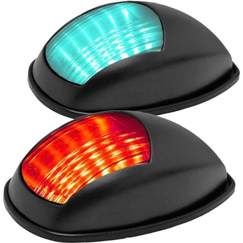 Boordlicht LED Set 98mm Tot 12m Zwart, Watersport en Boten, Navigatiemiddelen en Scheepselektronica, Nieuw, Ophalen of Verzenden