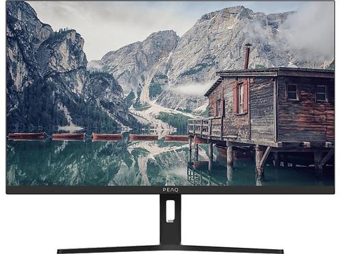 Peaq -  Monitor Slim Pmo S244-ifc 24 Full-hd 1ms - Zwart, Computers en Software, Monitoren, IPS, Ingebouwde speakers, Hoofdtelefoonaansluiting