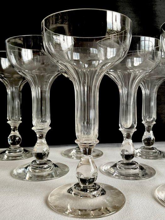 Exclusieve Antieke Art Deco Champagnecoupes met holle, Antiek en Kunst, Kunst | Designobjecten