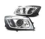 PHARES POUR OPEL INSIGNIA 08-13 FOND CHROMÉ LED, Auto-onderdelen, Verlichting, Verzenden, Nieuw