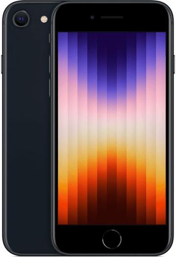 nieuwstaat Apple iPhone SE (model 2022) zwart 128GB + 12 beschikbaar voor biedingen