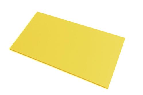 Acrylaat (PMMA) basisplaat (geel, 50x30 cm, 3 mm dik), Doe-het-zelf en Bouw, Gereedschap | Overige machines, Nieuw, Verzenden