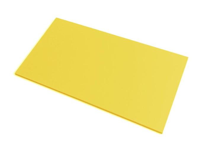 Acrylaat (PMMA) basisplaat (geel, 50x30 cm, 3 mm dik), Doe-het-zelf en Bouw, Gereedschap | Overige machines, Nieuw, Verzenden