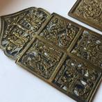 Reis-icoon - Brons, Emaille, Antiek en Kunst