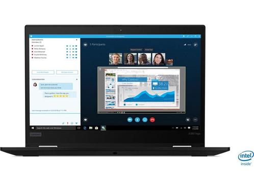Lenovo ThinkPad X390 Yoga Zwart Hybride (2-in-1) 33,8 cm, Huis en Inrichting, Woonaccessoires | Overige, Zo goed als nieuw, Verzenden