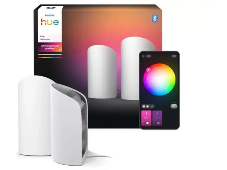 Philips Hue Play - Wall Washer - Multi-color - (2 stuks), Huis en Inrichting, Woonaccessoires | Overige, Zo goed als nieuw, Verzenden