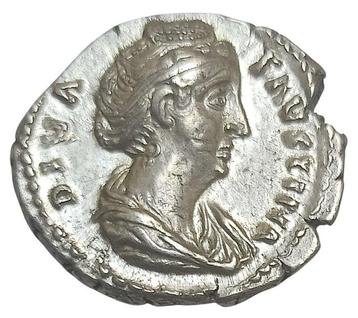 Romeinse Rijk. Faustina I († 140/1 n.Chr.). Denarius Rome