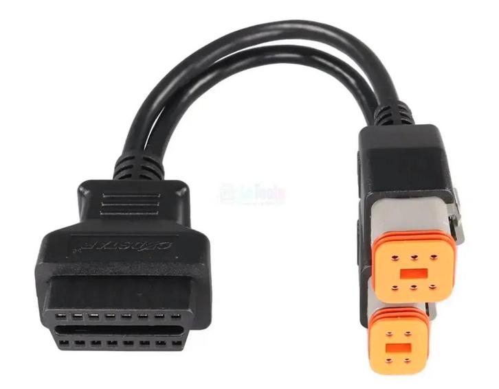 OBDSTAR (M034) | Harley Davidson 4+6-pins OBD – 16-pins OBD2, Auto diversen, Autogereedschap, Verzenden