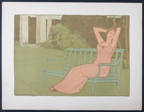 Maurice Réalier-Dumas (1860-1928) - Corinne, Antiek en Kunst, Kunst | Designobjecten