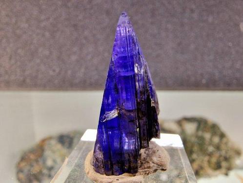 Tanzaniet 61,47 ct Perfecte kwaliteit - Hoogte: 33 mm -, Verzamelen, Mineralen en Fossielen