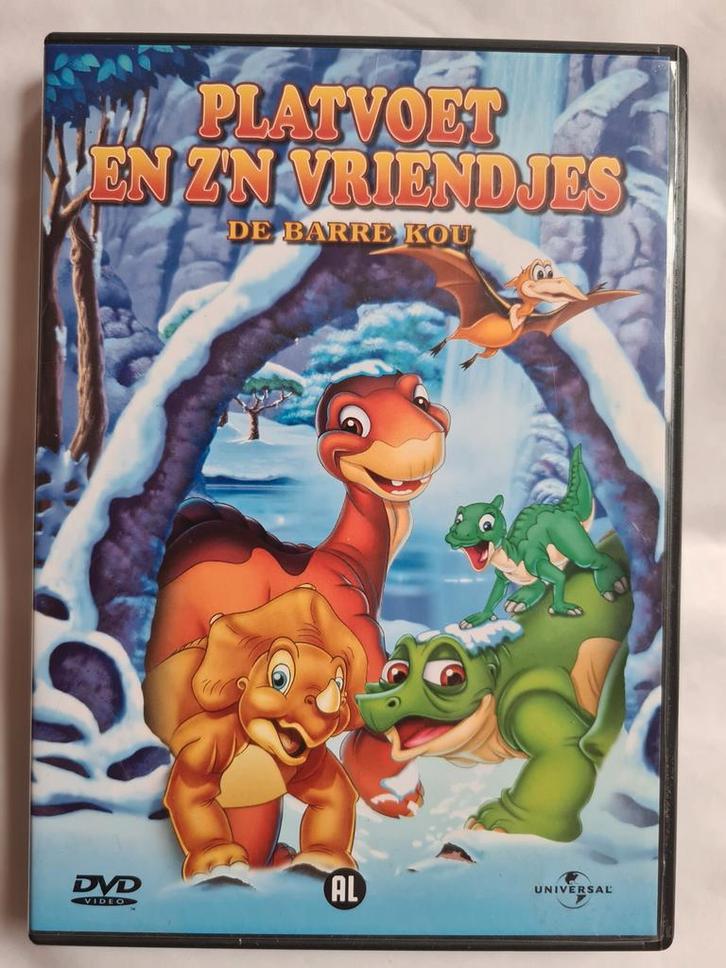 PLATVOET EN ZN VRIENDJES DE BARRE KOU (DVD), Cd's en Dvd's, Dvd's | Overige Dvd's, Gebruikt