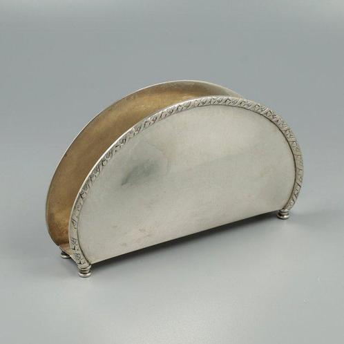 Richard Jørgensen, Hellerup 1929-1937 - Servethouders - .826, Antiek en Kunst, Antiek | Zilver en Goud
