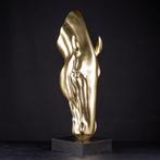 Sculpture, Horse Head - 70 cm - Tête de cheval élégante -