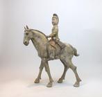 Oud Chinees, Tang-dynastie Terracotta Een grote beschilderde