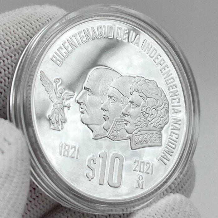 Mexico. 10 Pesos 2021 – Bicentennial of Mexico’s, Postzegels en Munten, Munten | Europa | Niet-Euromunten