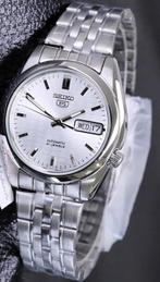 Seiko - Seiko 5 Automatic Day-Date - Zonder Minimumprijs -, Handtassen en Accessoires, Nieuw