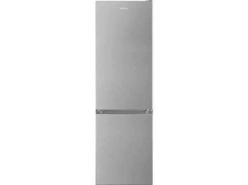 SMEG -  Koel-vriescombinatie C  - Inox, Elektronische apparatuur, Koelkasten en IJskasten, 200 liter of meer, Nieuw, Met aparte vriezer