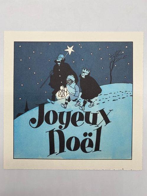 Carte festive - Sérigraphie Quick et Flupke et lagent en, Boeken, Stripverhalen