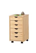 Ladekast NILS met Wieltjes - Perfect voor Kantoor - Compa..., Huis en Inrichting, Kasten | Ladekasten, Minder dan 50 cm, 1 of 2 laden