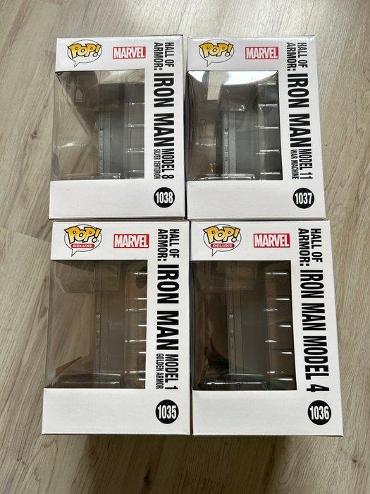 Funko - Funko Pop Hall of Armor: Iron Man Model 1, Model 4,, Antiek en Kunst, Antiek | Speelgoed
