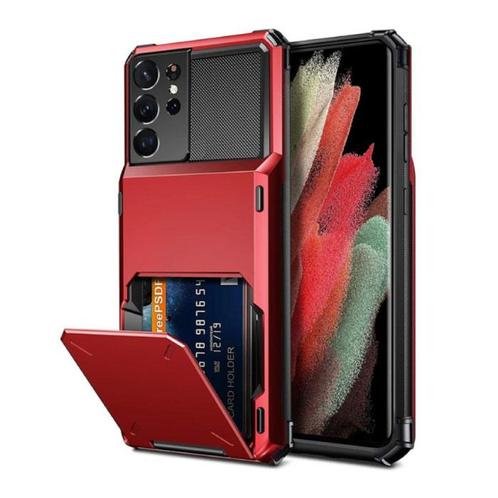 Samsung Galaxy S10 Plus - Kaarthouder Hoesje - Wallet Card, Télécoms, Téléphonie mobile | Housses, Coques & Façades | Samsung