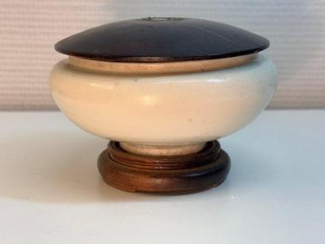 Bol - Porcelaine - Ancien brûle parfum blanc