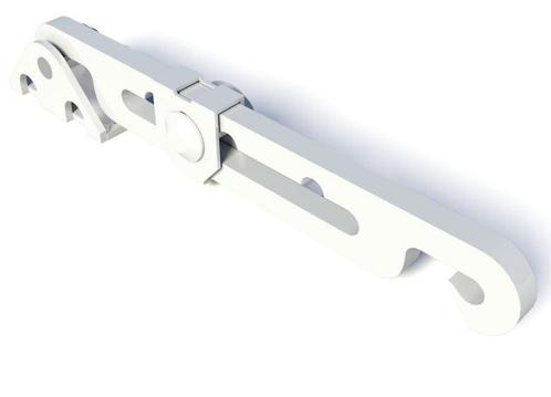 SecuMax Raamuitzetter 721 Binnendraaiend wit, Doe-het-zelf en Bouw, Hang- en Sluitwerk, Klink of Kruk, Nieuw, Overige materialen