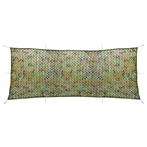 vidaXL Camouflagenet met opbergtas 1,5x5 m groen, Verzenden, Nieuw