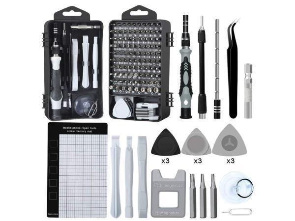 Veiling - Schroevendraaier precisie tools set - 122 delig, Doe-het-zelf en Bouw, Gereedschap | Handgereedschap