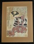 Origineel houtblok print - Mulberry papier - Utagawa