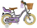 Volare Blossom Kinderfiets - Meisjes - 12 inch - Paars, Verzenden, Zo goed als nieuw