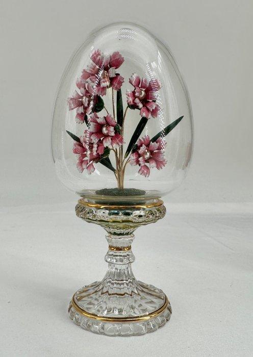 Fabergé ei - Fabergé Ltd. – Crystal Egg “Cat” – Signed &, Antiek en Kunst, Curiosa en Brocante