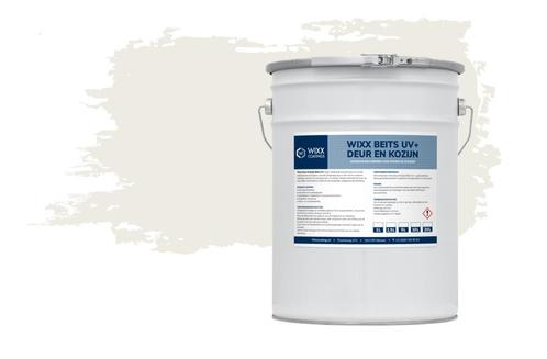 Wixx Deur en Kozijn Beits UV+ RAL 9010 | Zuiver Wit 5L, Doe-het-zelf en Bouw, Verf, Beits en Lak, Nieuw, Verzenden