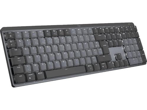 Logitech -  Draadloos Toetsenbord Mx Mechanical Azerty Grijs, Computers en Software, Toetsenborden, Draadloos, Azerty, Nieuw, Verzenden