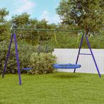 vidaXL Schommelset met schommel, trapeze en schotelschommel, Kinderen en Baby's, Verzenden, Nieuw
