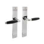 Deurklink Ton basic schild nikkel blind, Doe-het-zelf en Bouw, Hang- en Sluitwerk, Ophalen of Verzenden, Nieuw, Koper of Messing