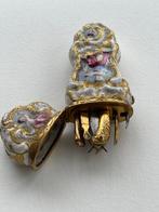Grand nécessaire de toilette de voyage - Émail, Métal -, Antiek en Kunst
